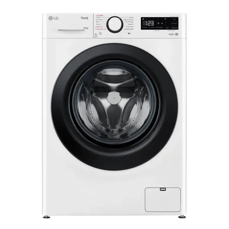 LG F2WV308S6AW Lavatrice 8,5kg AI DD, Classe A, 1200 giri, Vapore Novità