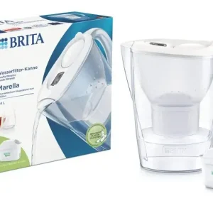Brita Marella Caraffa filtrante 2,4 L Trasparente, Bianco Compra Adesso