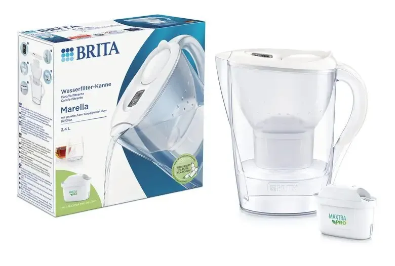 Brita Marella Caraffa filtrante 2,4 L Trasparente, Bianco Compra Adesso