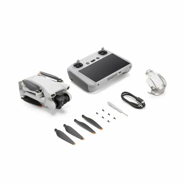 Miglior Prezzo DJI Mini 3 (RC) 4 rotori Mini-drone 48 MP 3840 x 2160 Pixel 2453 mAh Grigio, Bianco