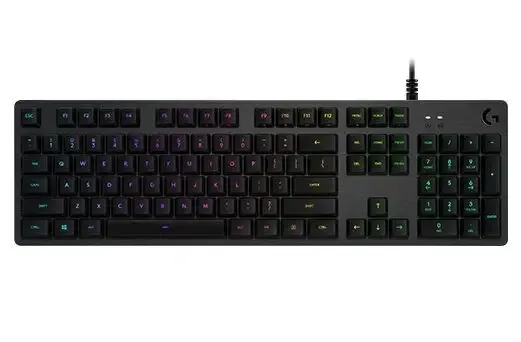 Economico Logitech G G512 CARBON LIGHTSYNC RGB Mechanical Gaming Keyboard with GX Brown switches tastiera USB QWERTY Italiano Carbonio