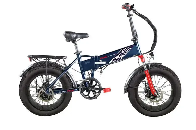 EMG Fat Bike Bomber MWC con telaio pieghevole 17", ruota 20", Cambio Shimano, Motore 250W, batteria 48V 10Ah Sconto