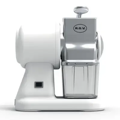 RGV Robusta Junior grattugia e spiralizzatore elettrici Grattugia elettrica Trasparente, Bianco Offerta