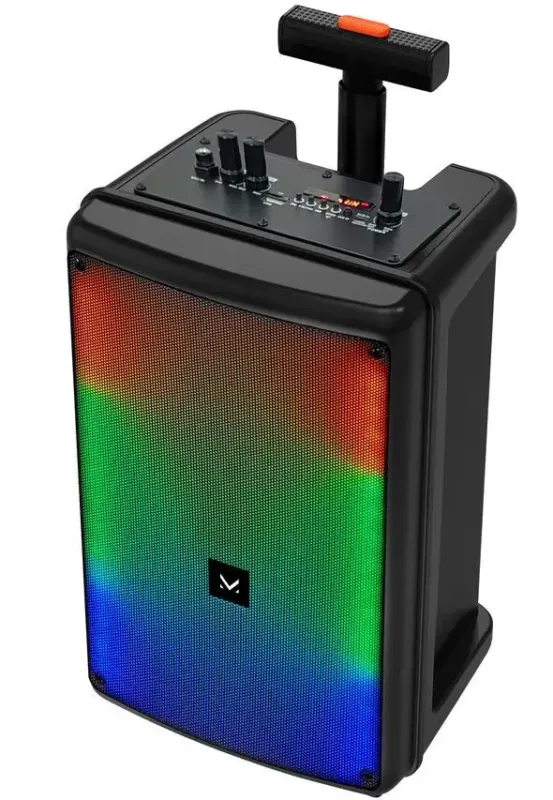 New Majestic Flame T8 Sistema PA trolley 30 W Nero Sconto