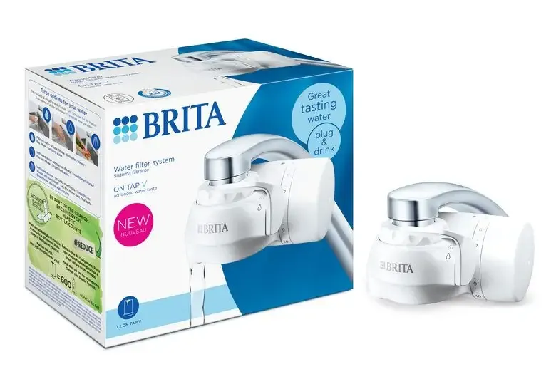 Economico Brita ON TAP V CU CE Filtro per l‘acqua del rubinetto Bianco
