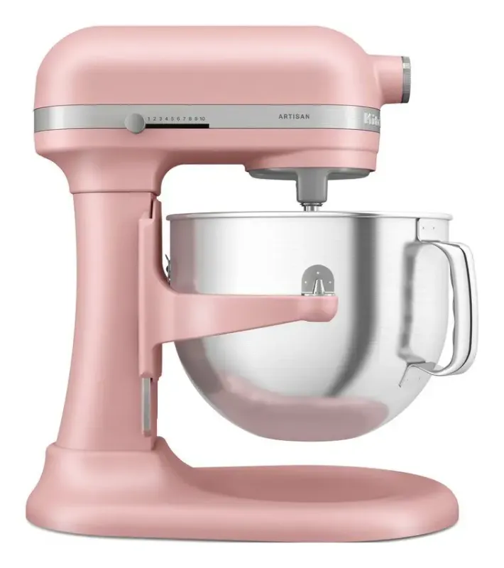 KitchenAid 5KSM70SHXEDR Sbattitore con base 375 W Grigio, Rosa, Acciaio inox Compra Adesso