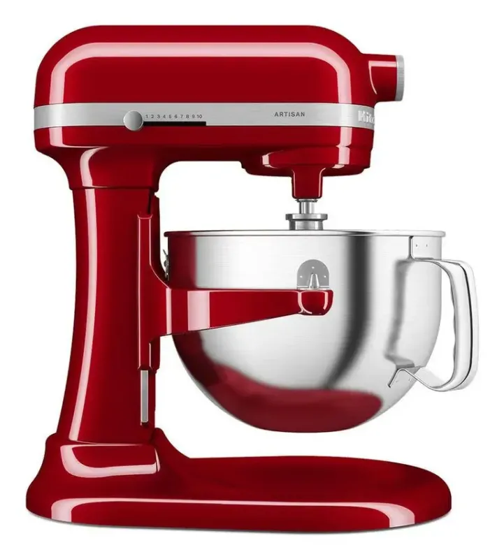 KitchenAid 5KSM60SPXEER Impastatrice Planetaria Con Ciotola Sollevabile 6,6 L 375 W Rosso Prezzo Di Fabbrica