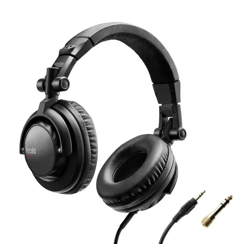Hercules HDP DJ45 Cuffie Cablato A Padiglione MUSICA Nero Offerta Del Giorno