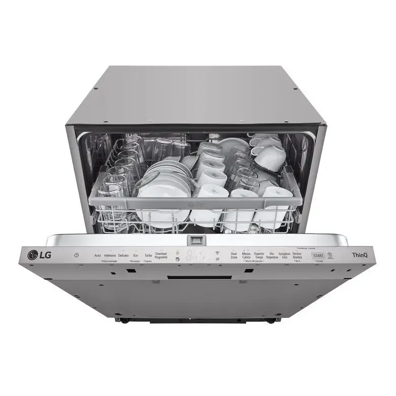 Subito Disponibile LG QuadWash DB242TX Lavastoviglie a scomparsa totale Classe D 46dB 14 coperti Wi-Fi