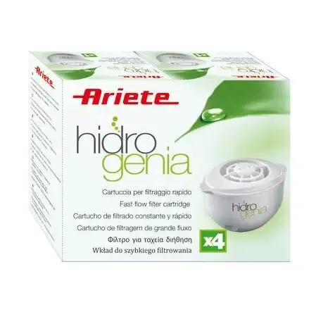 Nuova Collezione Ariete Filtro Hidrogenia (x4)