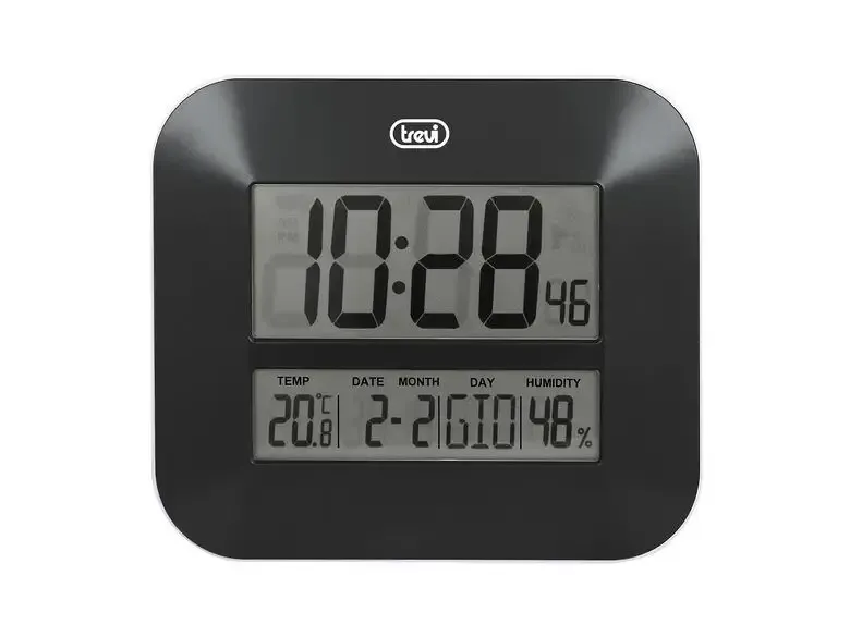 Trevi OM 3520 D Orologio da parete digitale Rettangolo Nero Compra Oggi Stesso