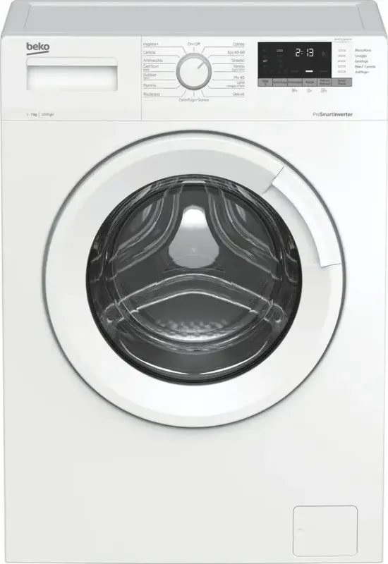Beko WUX71232WI-IT lavatrice Caricamento frontale 7 kg 1200 Giri/min D Bianco Quantità Limitata