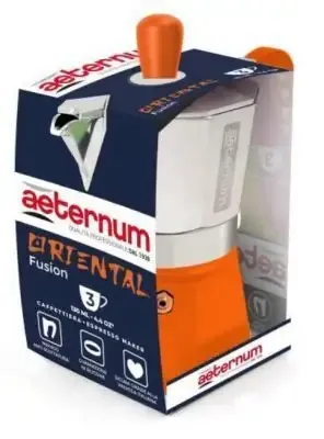 Popolare Aeternum Caffettiera Oriental 3 Tazze