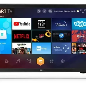 TELE System SMART22 LX FHD Slim 54,6 cm (21.5") Full HD Smart TV Wi-Fi Nero Offerta