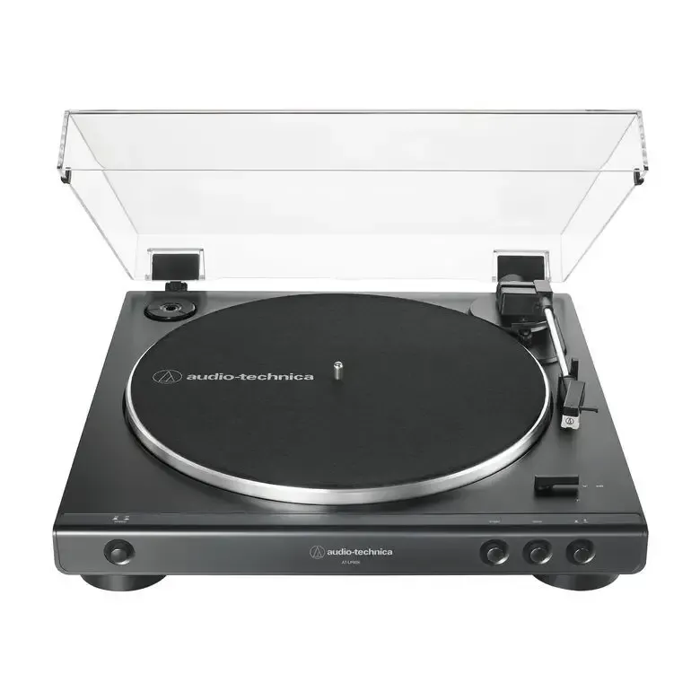Spedito Oggi Audio-Technica AT-LP60X Giradischi con trasmissione a cinghia Nero Completamente automatico