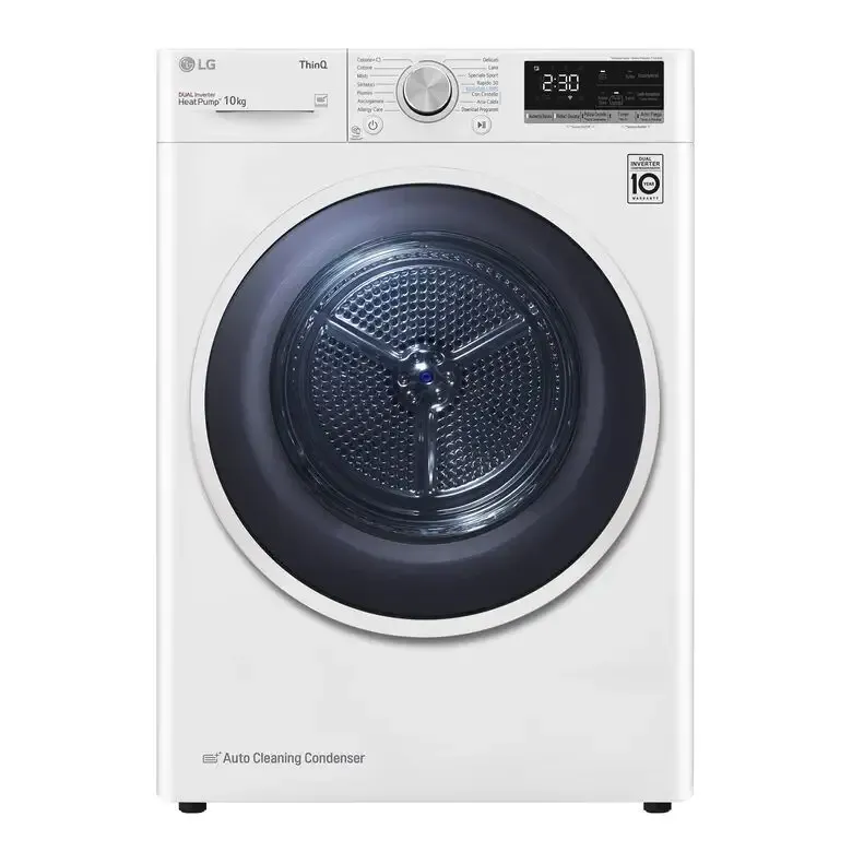 Novità LG RH10V9AV4W asciugatrice Libera installazione Caricamento frontale 10 kg Bianco