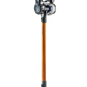 Ariete 22V Lithium 2724, Scopa Elettrica Cordless e Aspirabriciole con Motore Digitale, Alluminio, Arancio, 200 W Professionale