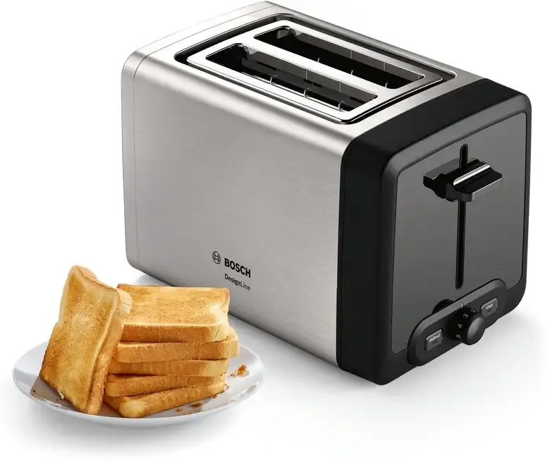 Bosch TAT4P420DE tostapane 2 fetta/e 970 W Nero, Argento Promozione Esclusiva