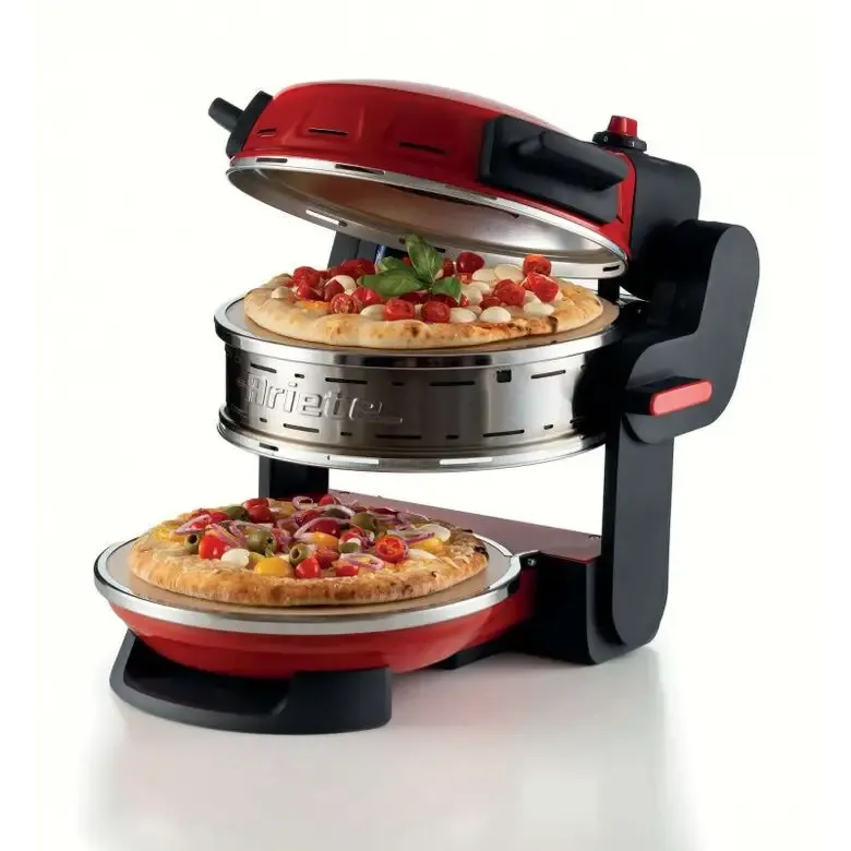 Ariete 0927/00 macchina e forno per pizza 2 pizza(e) 2300 W Rosso Reso Gratuito