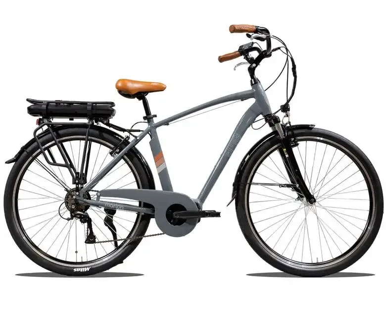 Prezzo Di Fabbrica EMG Bici elettrica Vintage Marlon, con telaio 19", ruota 28", motore Ananda centrale 250W, Batteria 13Ah, Cambio Shimano