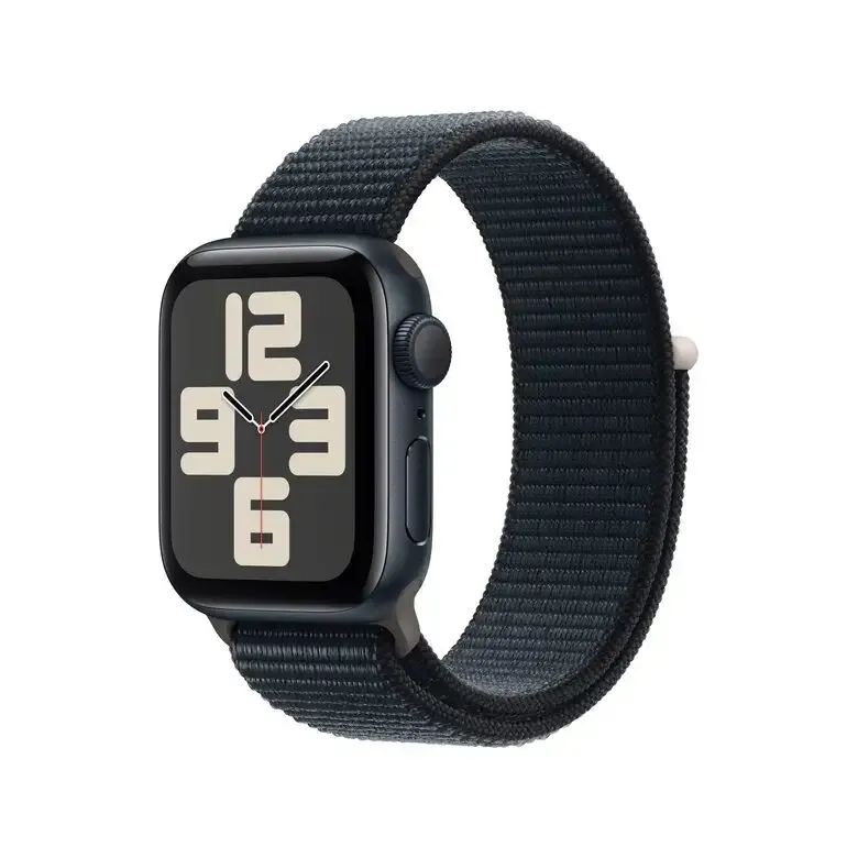 Spedito Oggi Apple Watch SE GPS Cassa 40mm in Alluminio Mezzanotte con Cinturino Sport Loop Mezzanotte