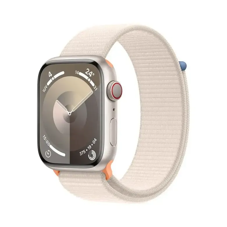 Apple Watch Series 9 GPS + Cellular Cassa 45mm in Alluminio Galassia con Cinturino Sport Loop Galassia Offerta