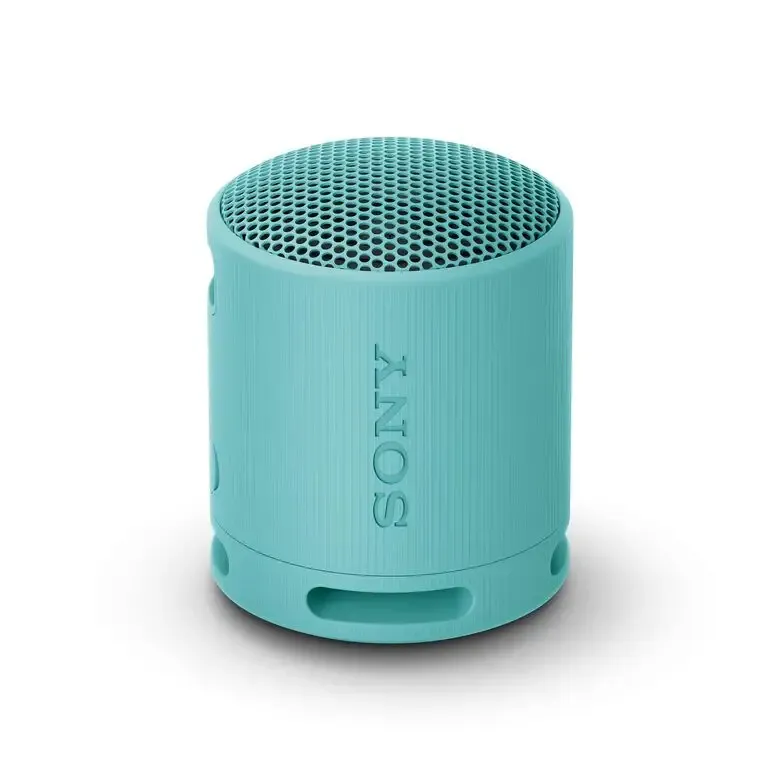 Sony SRS-XB100 - Speaker Wireless Bluetooth, portatile, leggero, compatto, da esterno, da viaggio, resistente IP67 impermeabile e antipolvere, batteria da 16 ore, cinturino versatile, chiama Saldi