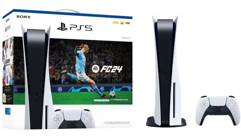 Sony PlayStation 5 – EA Sports FC 24 Bundle 825 GB Wi-Fi Nero, Bianco Promo Stagionale
