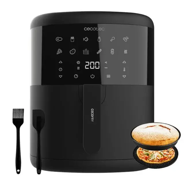 Cecotec Cecofry Bombastik 6000 Full Singolo 6 L Indipendente 1700 W Friggitrice ad aria calda Nero Offerta Limitata
