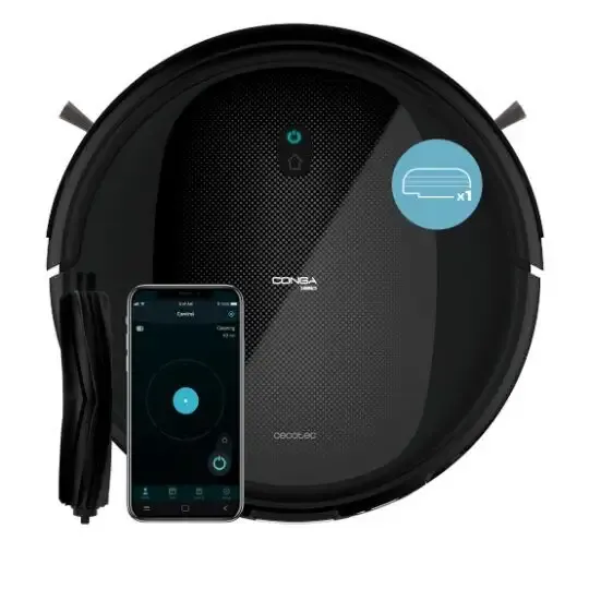Quantità Limitata Cecotec 05731Aspirapolvere Robot Senza sacchetto Nero