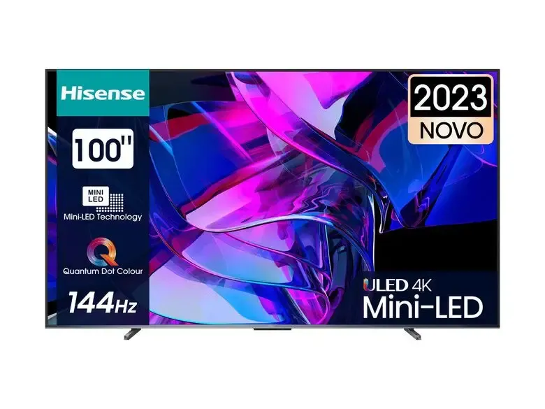Hisense 100U7KQ TV 2,54 m (100") 4K Ultra HD Smart TV Wi-Fi Nero Compra Adesso