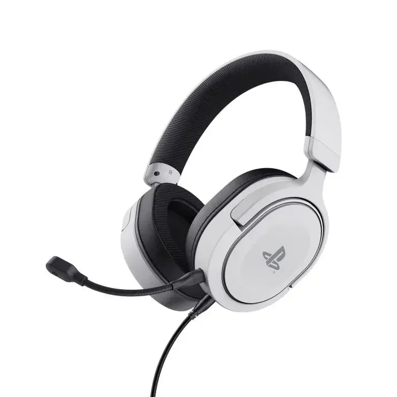 Trust GXT 498 Forta Auricolare Cablato A Padiglione Giocare Nero, Bianco Consegna Rapida