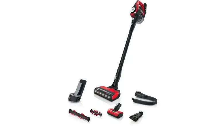 Bosch Serie 8 BBS8214PET aspirapolvere senza filo Nero, Rosso Senza sacchetto Prezzo Di Fabbrica