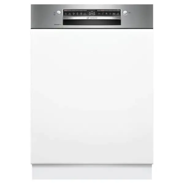 Bosch SMI4EVS08E lavastoviglie da incasso Serie 4 frontalino in acciaio spazzolato CLASSE C Nuova Collezione