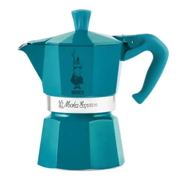 Economico Bialetti Moka da Piano Cottura a Gas 3 Tazze 130ml Alluminio, Ottanio