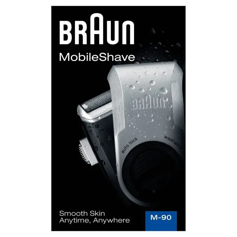 Miglior Prezzo Braun MobileShave Rasoio portatile PocketGo M90