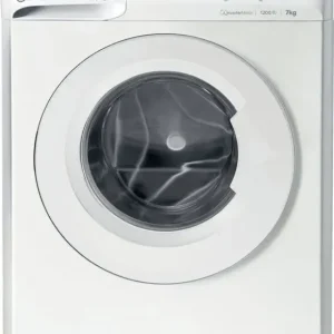 Indesit MTWC 71296 W IT Lavatrice A Libera Installazione 7 Kg, 1200 Giri, Motore Inverter, Blocco Tasti, Partenza Ritardata, Classe A, Bianco Sconto