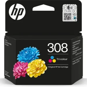 HP Cartuccia di inchiostro in tricromia originale 308 Nuovo Arrivo