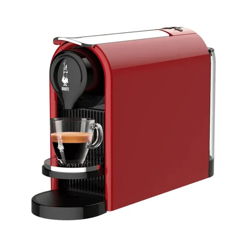 Ultime Pezzi Bialetti Gioia Plus Macchina Caffè Capsule Serbatoio Estraibile Compatta Rossa