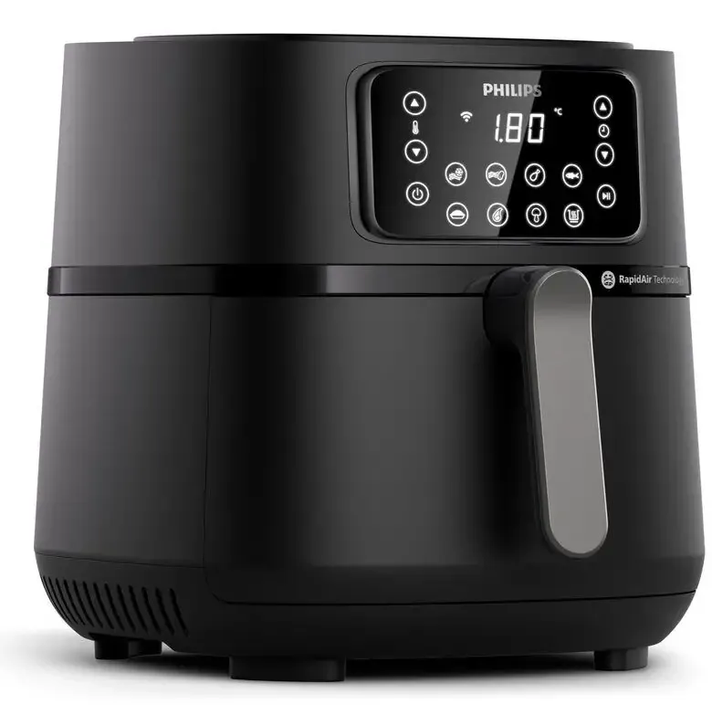 Philips 5000 series Airfryer 7.2L, Friggitrice ad aria 16-in-1, App per ricette , accessorio teglia HD9285/93 Subito Disponibile
