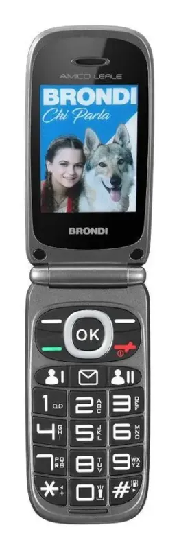 Brondi AMICO LEALE 6,1 cm (2.4") Nero Prezzo Di Fabbrica