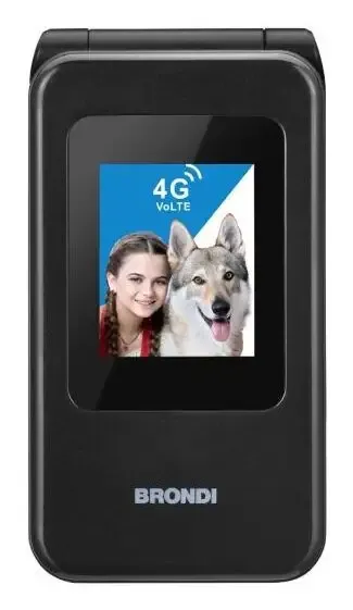 Promo Stagionale Brondi 10281080 cellulare 7,11 cm (2.8") Nero, Metallico Telefono cellulare basico