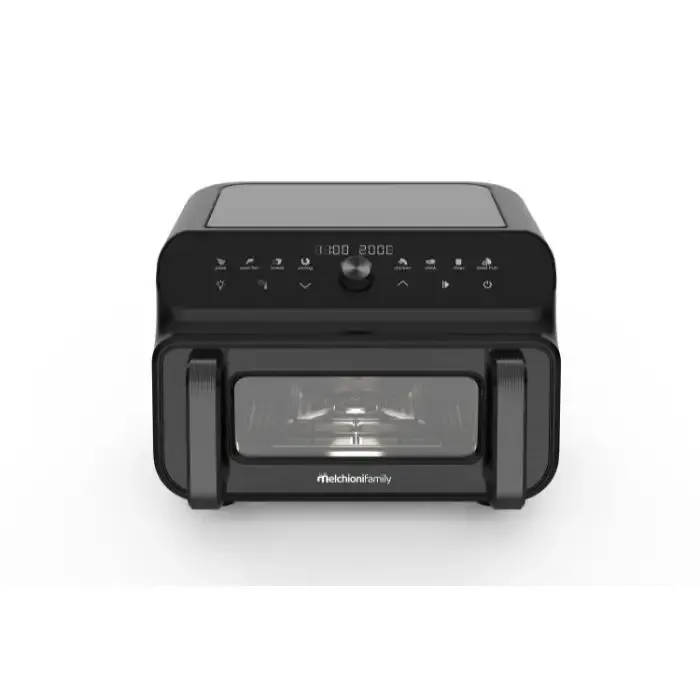 Melchioni Beatrice Friggitrice Ad Aria E Grill 10 Litri Fino a 230°c Acciaio Inox Offerta