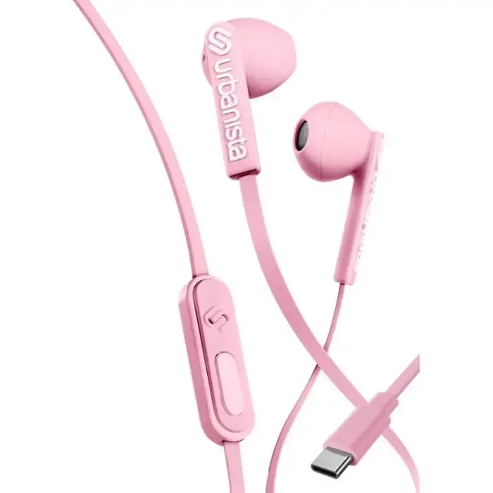 Urbanista San Francisco Auricolare con Cavo USB-C Pink Promozione Esclusiva
