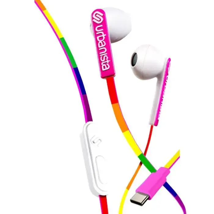 Urbanista San Francisco Auricolare con Cavo USB-C Rainbow Prezzo Basso