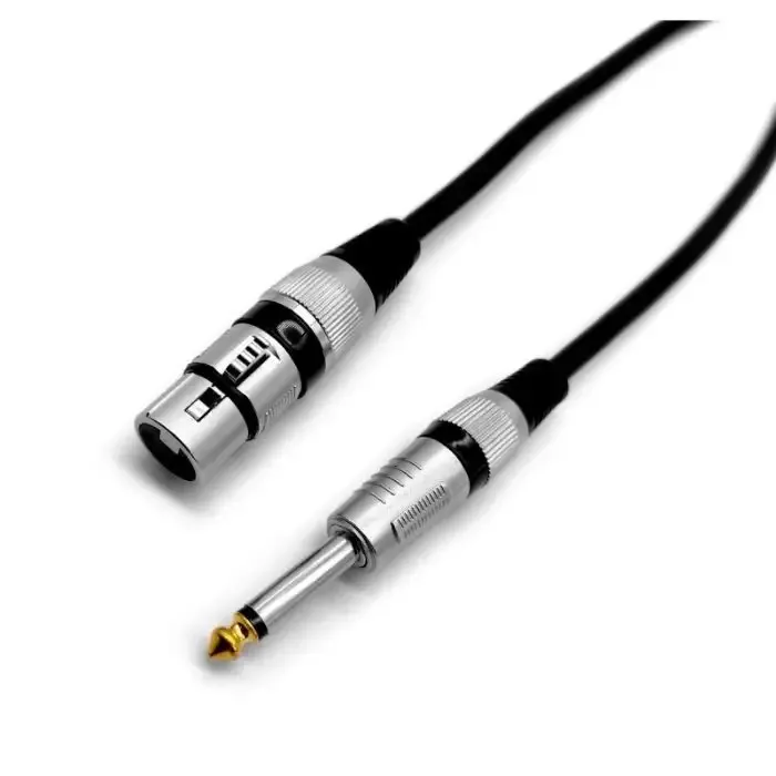 Esclusivo NuovaVideosuono cavo 1/10M spina jack 6,3/Canon 10 Metri