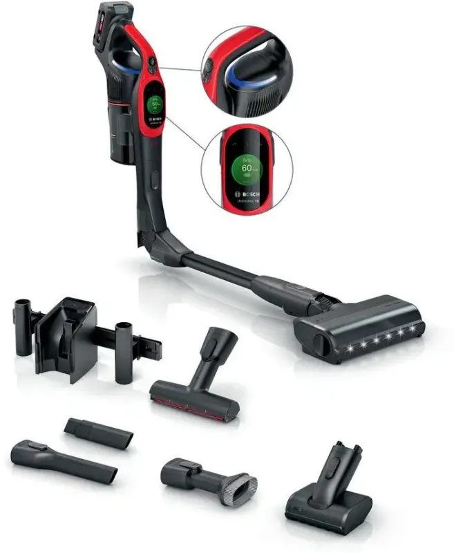 Bosch BCS1041PET Scopa elettrica, Unlimited 10 ProAnimal, Rosso Saldi