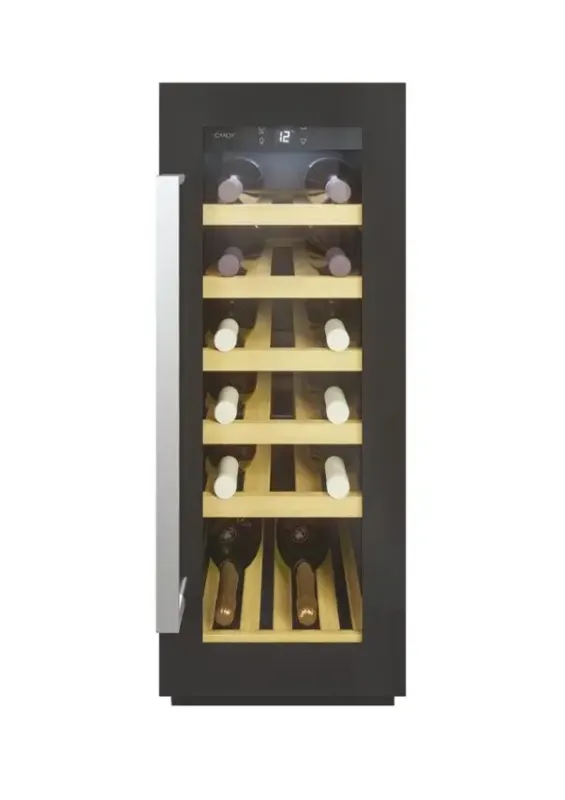 Promozione Candy DiVino CCVB 30/1 Cantinetta Vino Da incasso Nero 20 bottiglia/bottiglie
