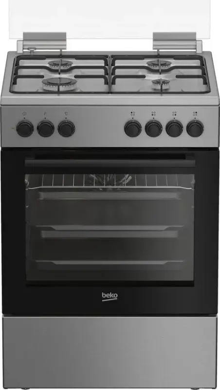 Compra Online Beko FBE62120XD cucina A Elettrico Gas 60 x 60 Acciaio inox
