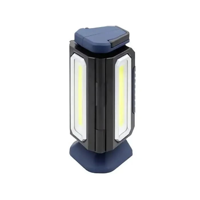 Compra Online CFG Lampada da lavoro 21W 4000mAh 1500lm 8ore IPX4 Nero/Blu